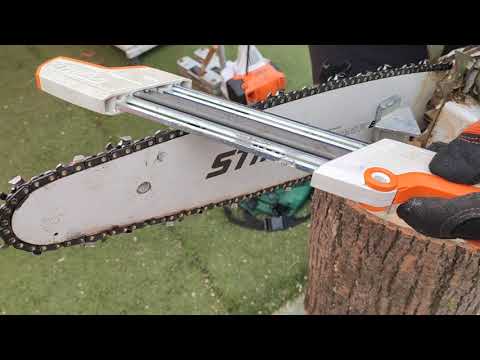 Видео: Лайфхак: Быстро точим цепь STIHL