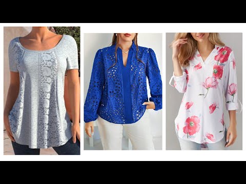 Видео: Модные блузки для женщин 2025 года #топовыеидеи
