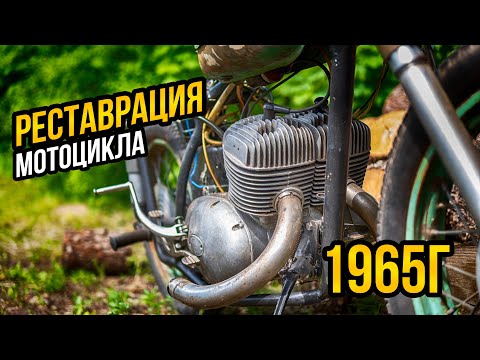 Видео: ИЖ Юпитер | Восстановление старого мотоцикла  |РЕСТАВРАЦИЯ байка 1965г