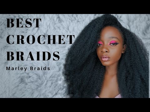 Видео: Вязаные косы Marley Hair