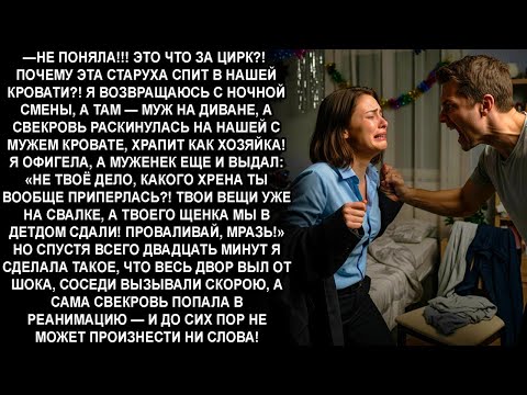 Видео: —МРАЗЬ!КАКОГО ХР*НА ТЫ ПРИПЕРЛАСЬ?!ТВОЕ ШМАТЬЕ НА СВАЛКЕ,А ТВОЕГО ЩЕНКА,В ДЕТДОМ СДАЛИ!ПРОВАЛИВАЙ!!!