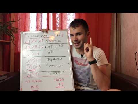 Видео: Как сдать ЕГЭ по физике на порог. План по заданиям