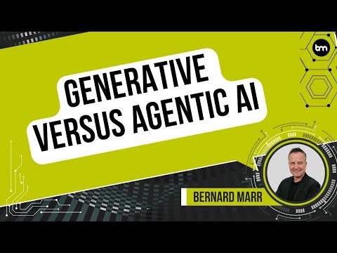 Видео: В чем разница между генеративным ИИ и агентным ИИ?