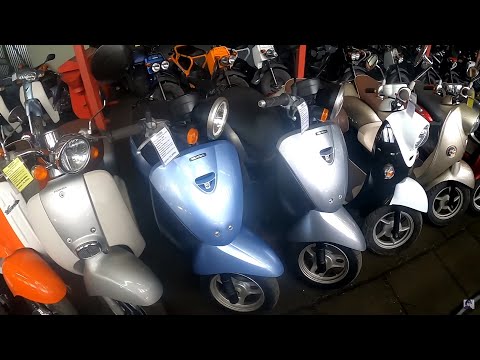 Видео: Покупаем скутер из Японии для дачи до 100 тысяч рублей!