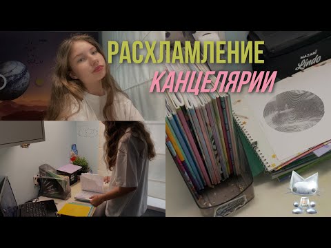 Видео: РАСХЛАМЛЕНИЕ канцелярии за 6 класс📚