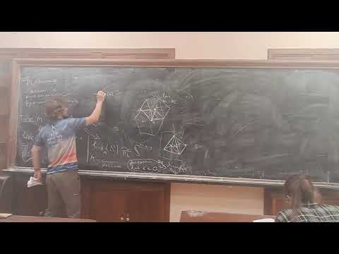 Видео: Андрей Рябичев, Кусочно-линейные многообразия и маломерная топология. Лекция 8