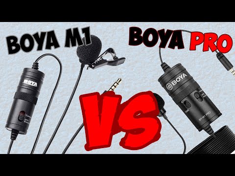 Видео: 🎤 Boya BY-M1 vs Boya BY-M1 PRO | Тест и сравнение звука