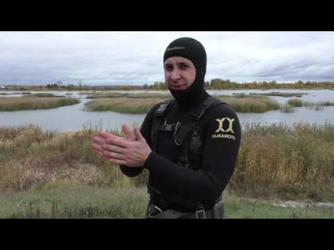 Видео: Подводная охота выходного дня ( тест 7мм костюма Marlin на холод )