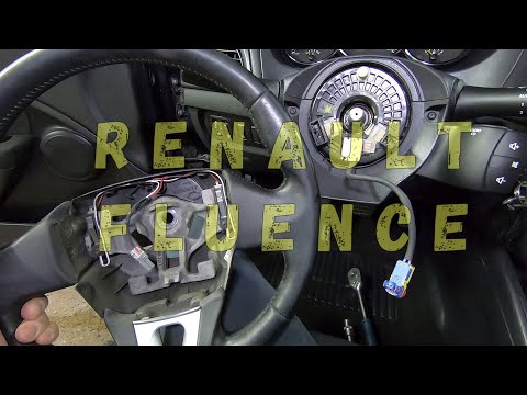 Видео: Снятие руля Renault Fluence