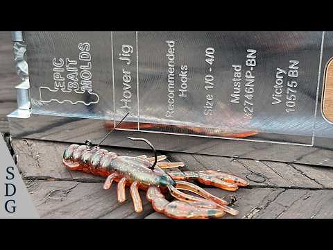 Видео: Добавьте защиту от сорняков для создания ловушки HOVER JIG без сорняков!