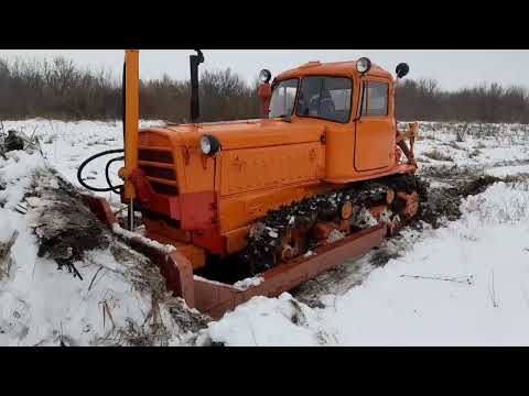 Видео: Обкатка трактора дт-75