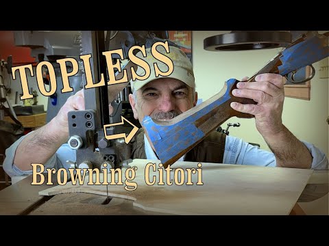 Видео: Топлесс! Срезаю верхнюю часть дробовика Citori.
