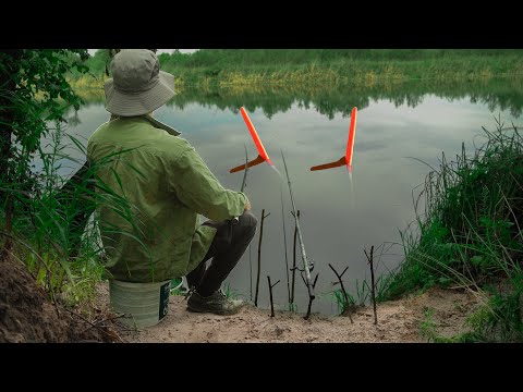 Видео: Рыбачу на озере ГИГАНТОВ! Они рвут мне все снасти!