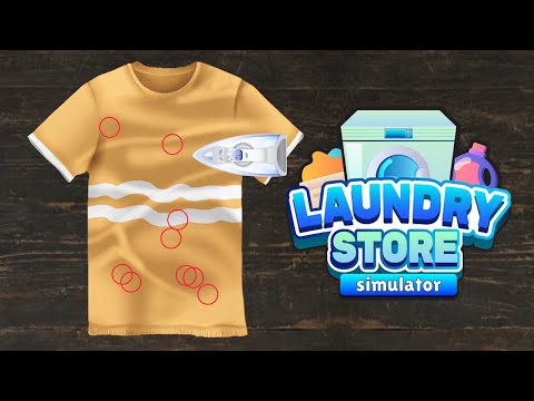 Видео: Официальное открытие | laundry store simulator # 1