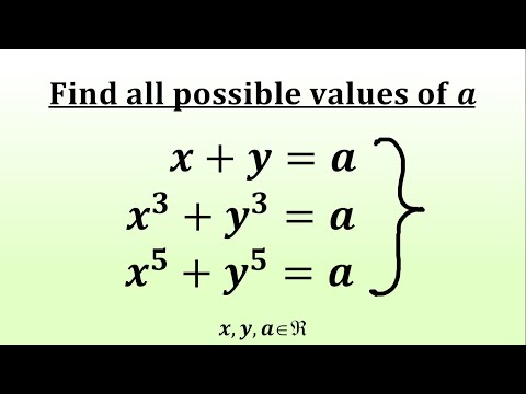 Видео: Удивительная алгебраическая задача | Попробуйте!