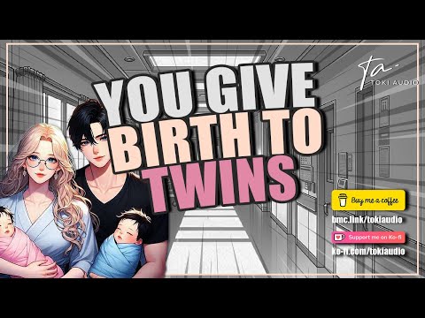 Видео: Вы рожаете прекрасных близнецов [M4F] [ASMR] [Беременная]