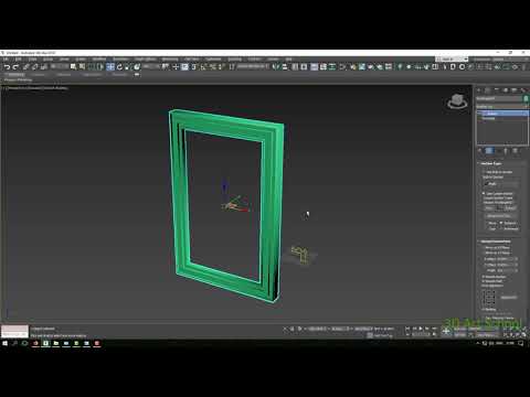 Видео: Моделирование оконной рамы в 3Ds Max