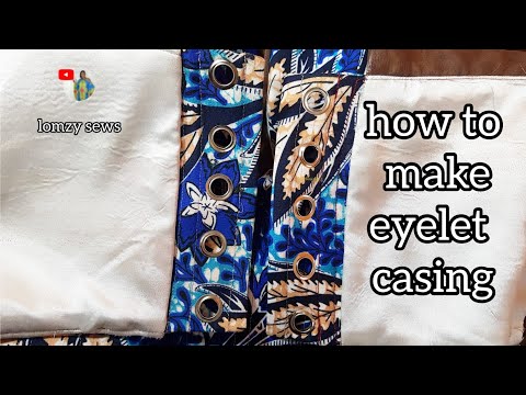 Видео: Урок по люверсам: как сделать шнуровку корсета с люверсами | как сделать отверстия для люверсов н...