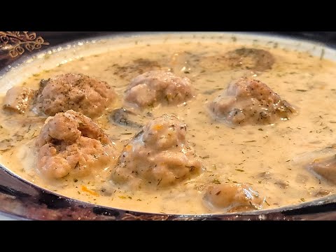 Видео: ОЧЕНЬ ВКУСНЫЙ СЛИВОЧНО-ГРИБНОЙ СУП С ФРИКАДЕЛЬКАМИ