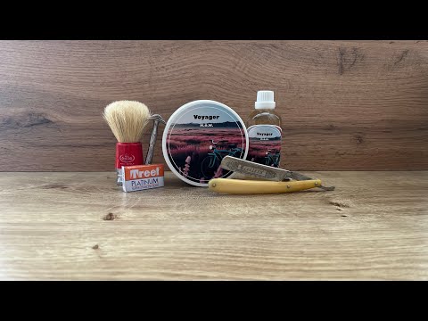 Видео: #бритьё ! #wostenholm #mow #voyager