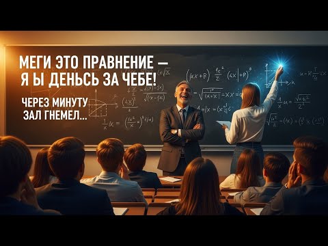 Видео: 👉 «Реши Это Уравнение — И Я Женюсь На Тебе!» 🤯 Профессор Рассмеялся, Но Через Минуту Вся Ау Шока! 💍📚