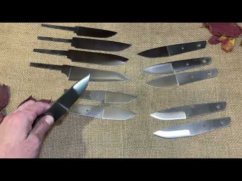 Видео: Обзор клинков для ножей 2 марки