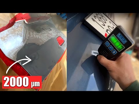 Видео: Осторожно! Металлическая шпатлевка, которую не видит толщиномер!