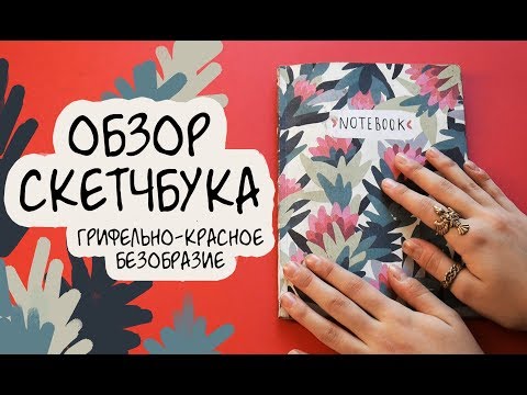 Видео: Обзор Скетчбука | Грифельно-красное безобразие