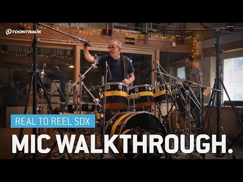 Видео: Real to Reel SDX – расширение для Superior Drummer 3. Обзор микрофонов | Toontrack