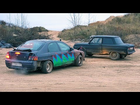 Видео: ЗАЗ VS КИЯ! КРАШ-ТЕСТ ПРОВАЛИЛСЯ! КИЯ ЧУТЬ НЕ ЗАДАВИЛА НАС!