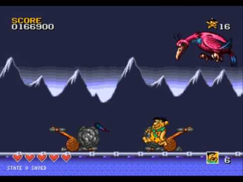 Видео: 18+Прохождение игры Flintstones Sega часть 2 с комментариями