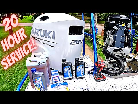 Видео: **КАК ОБСЛУЖИВАТЬ** ВАШ **НОВЫЙ ПОДВЕСНОЙ МОТОР SUZUKI**. НОМЕРА ДЕТАЛЕЙ ВКЛЮЧЕНЫ