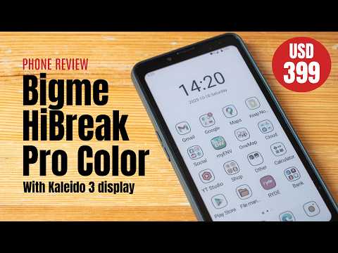 Видео: Bigme Hibreak Pro Color (обзор)