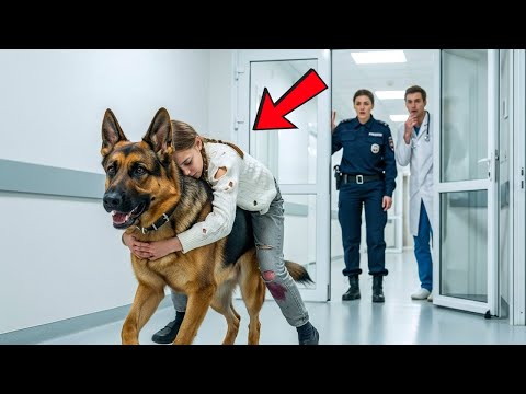 Видео: Больница застыла, когда эта собака вошла — и то, что собака несла, растопило сердца