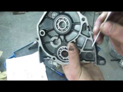 Видео: Ремонт картера Honda Lead