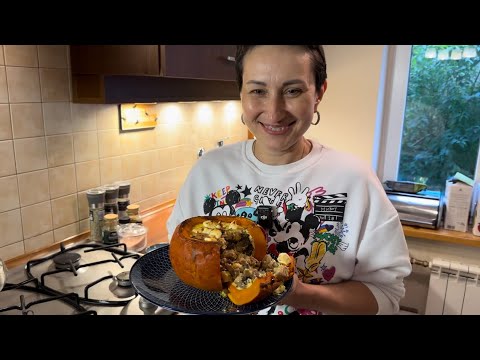 Видео: Начинила гарбуз м’ясом і грибами — і вийшло справжнє диво!