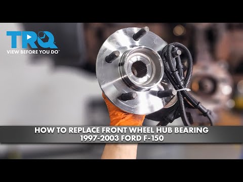 Видео: Как заменить подшипник ступицы переднего колеса Ford F-150 1997-2003 годов