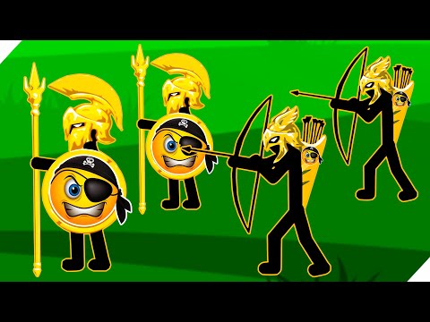 Видео: ЧЕЛЕНДЖ ИГРЫ ЗА ЛУЧНИКОВ СТИКМЕНОВ СЛОМАЛА ЗОЛОТАЯ АРМИЯ ВРАГА! Stick war legacy