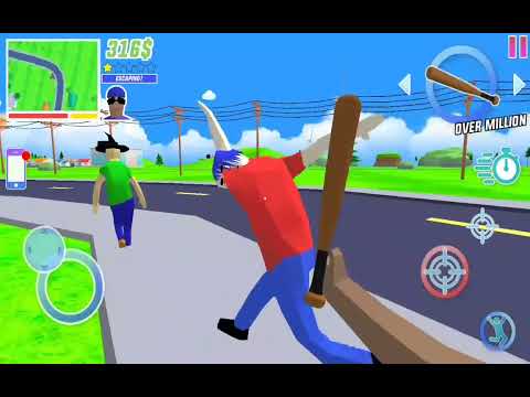 Видео: играю в Dude Theft Wars