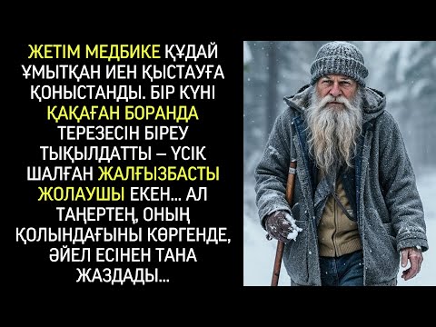 Видео: Жетім медбике қиянда тұрды. Қарлы боранда бір тақуаны паналатты. Таңертең есінен танды…