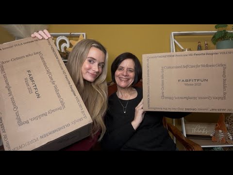 Видео: FabFitFun Зима 2025 ❄️⛄️ | Распаковываем с дочерью… Угадаем, что выбрала другая?