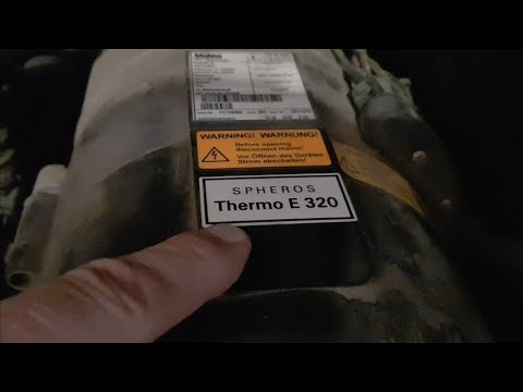 Видео: SPHEROS, THERMO, E320 Инструкция устранения частой неисправности, блик код 1.