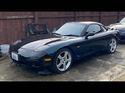 Видео: Проект Mazda RX7 FD RHD 13B / установка радиатора и интеркулера / ремонт восстановление продолжается