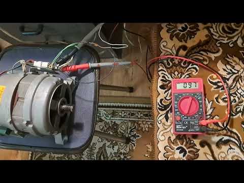 Видео: Регулятор оборотов кол-го двигателя от стиральной машины с таходатчиком  на микросхеме КР1182ПМ1.