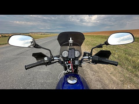 Видео: (ТРАССА М5) Девочка на юбрике из Сибири на Кавказ / 5 серия на yamaha ybr 125 и honda vfr1200