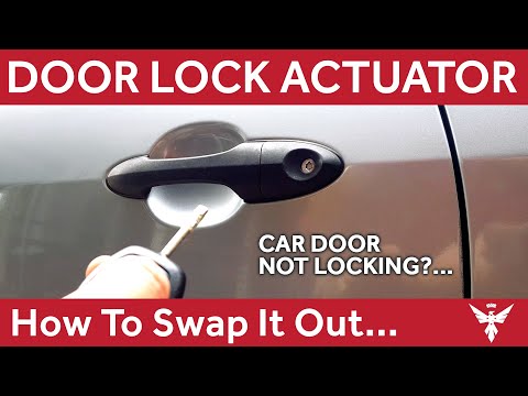 Видео: Ремонт дверного замка автомобиля – Замена привода – Ford Focus Mk1 LR