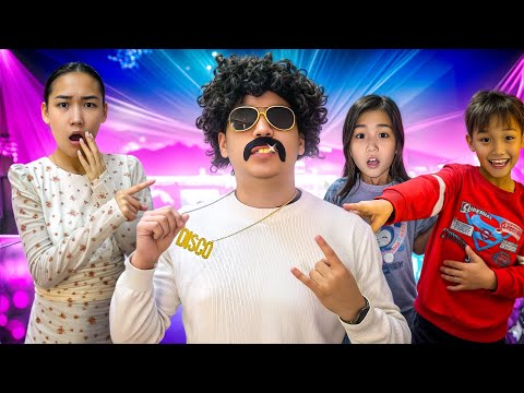 Видео: ДИСКО няня уйге келді😱🕺🏻(мини фильм😍)