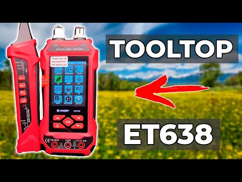 Видео: Супер тестер 4в1 для оптоволкно и витой пары TOOLTOP ET638 / Для монтажа линий связи