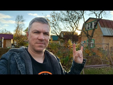 Видео: Глубокая осень на даче.Перевернул бочку