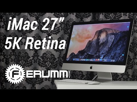 Видео: Apple iMac 27" с Retina 5K дисплеем обзор. Особенности Apple iMac Retina 5K от FERUMM.COM